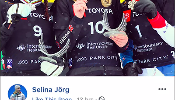selina jorg wins gold