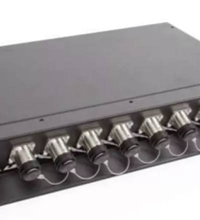 LEMO 2U 19-inch Rack-Mounted 3K.93C Splice Tray